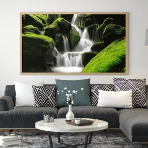 Scenic waterfall